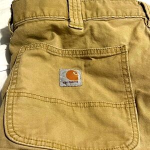 Carhartt cream colored jeans